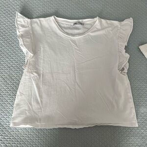 Zara Ruffle Top Size S